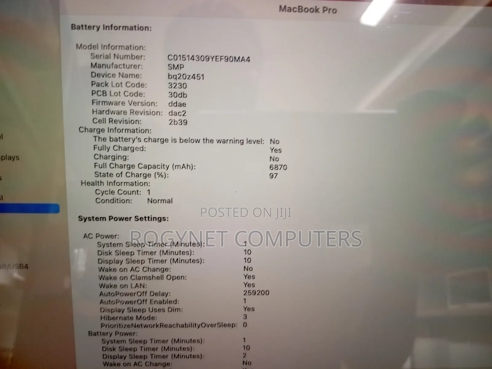 Laptop Apple MacBook Pro 2013 8GB Intel Core i5 SSD 256GB