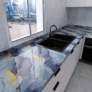 Marble or Vinyl Stickers