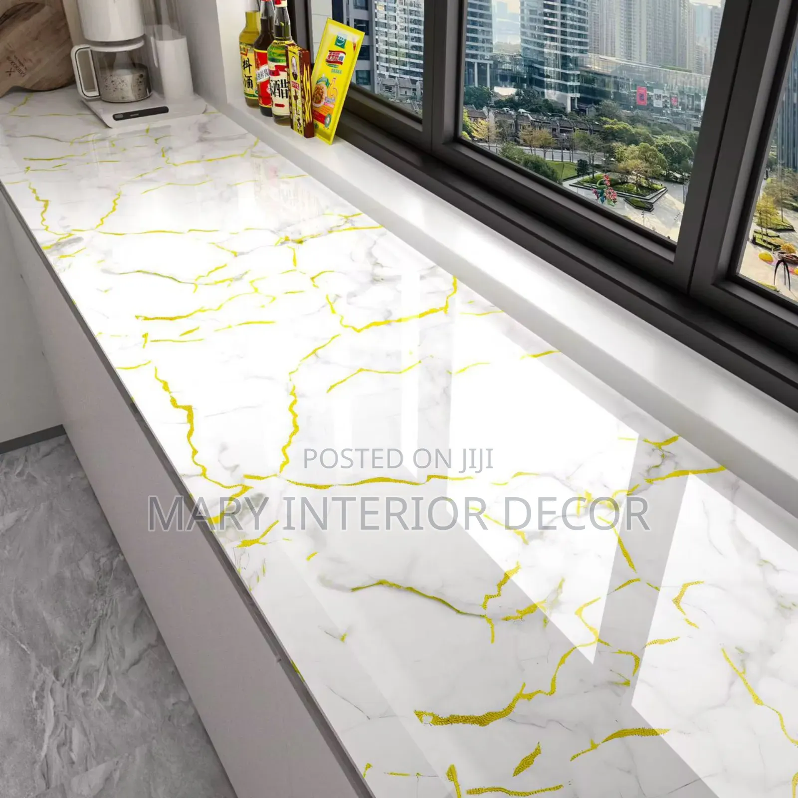 Marble or Vinyl Stickers