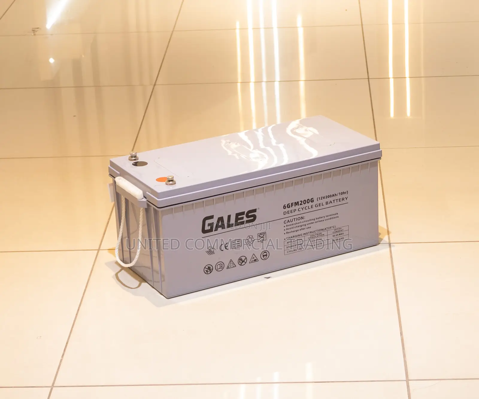 Battery Gales 12v200ah/10hrs