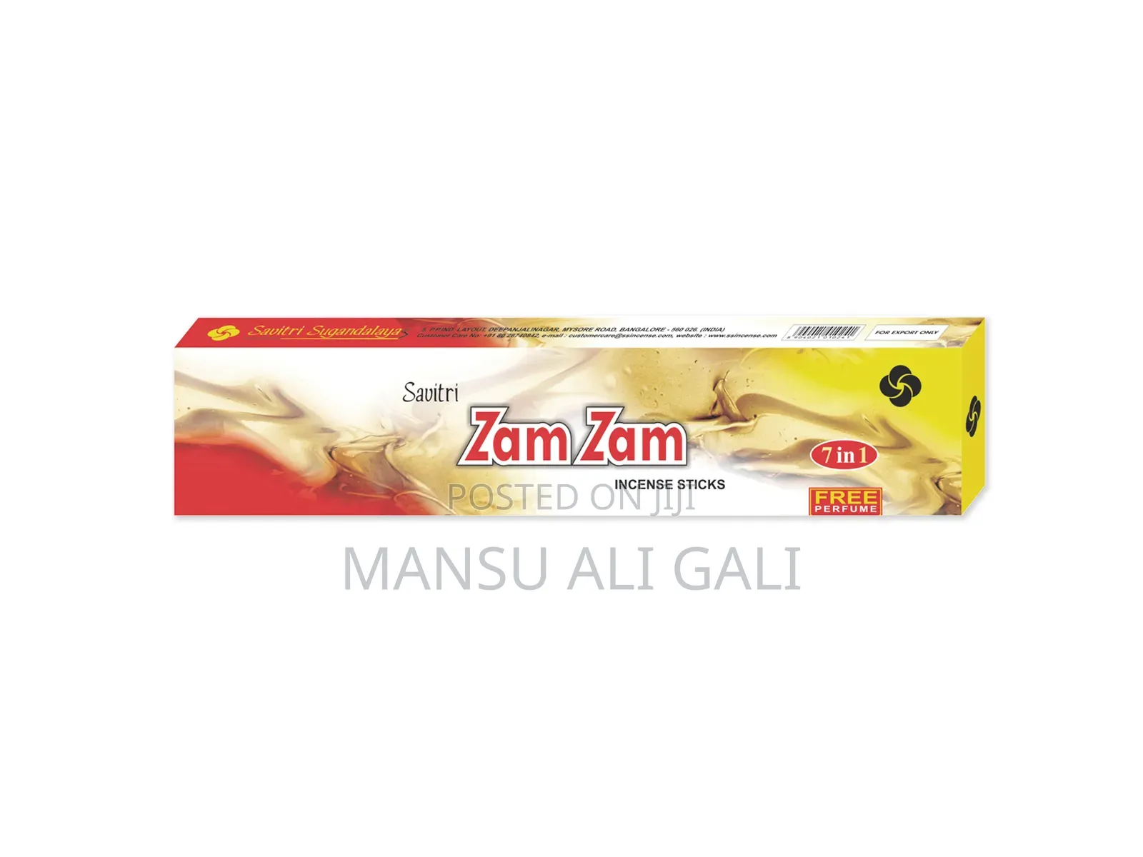 Zamzam Incense