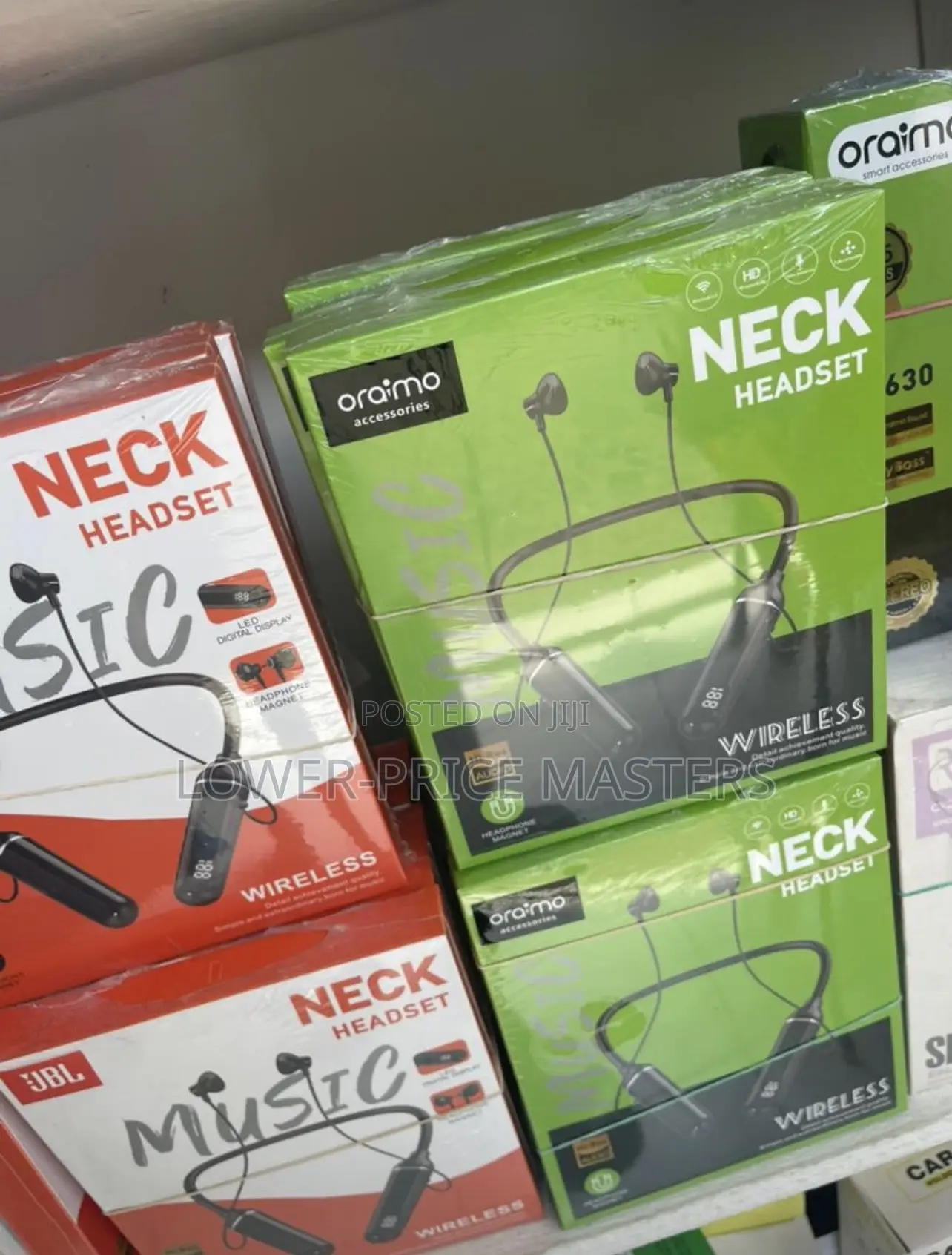 Oraimo and JBL Original Neckband Headset