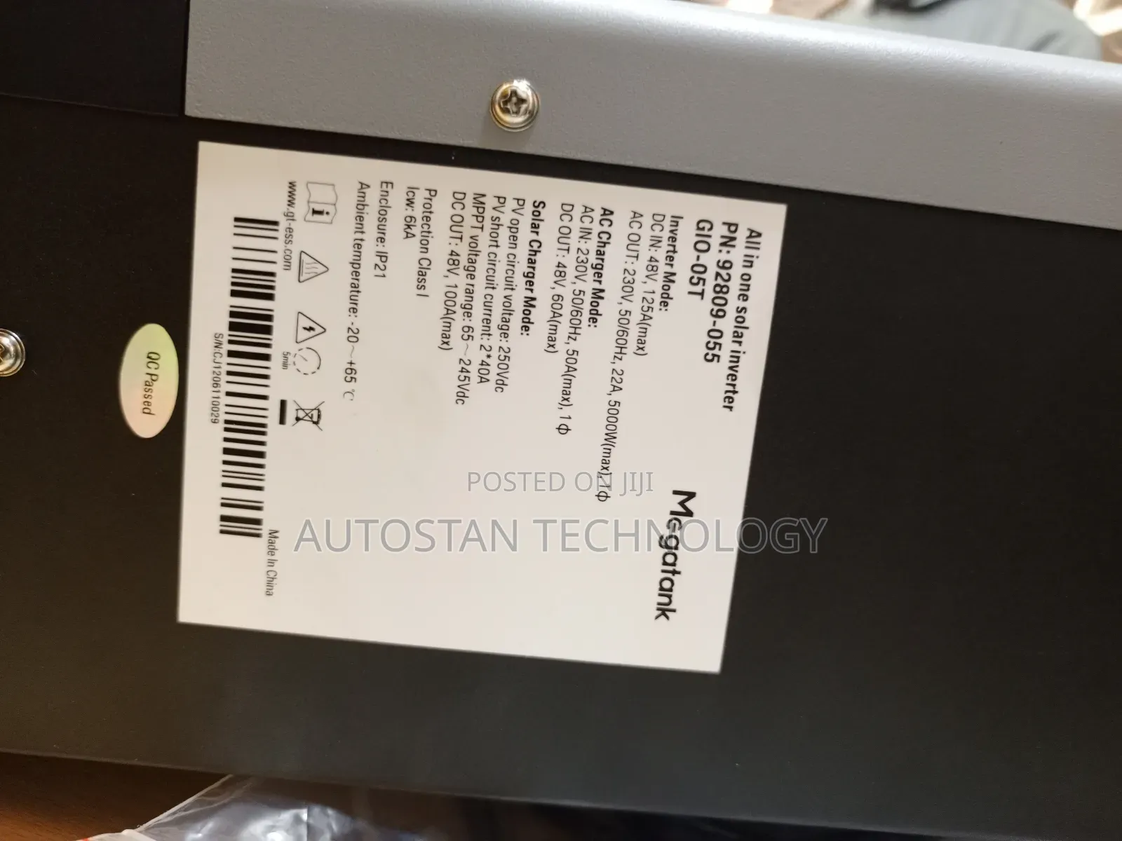 5000watts Single Phase Hybrid Inverter