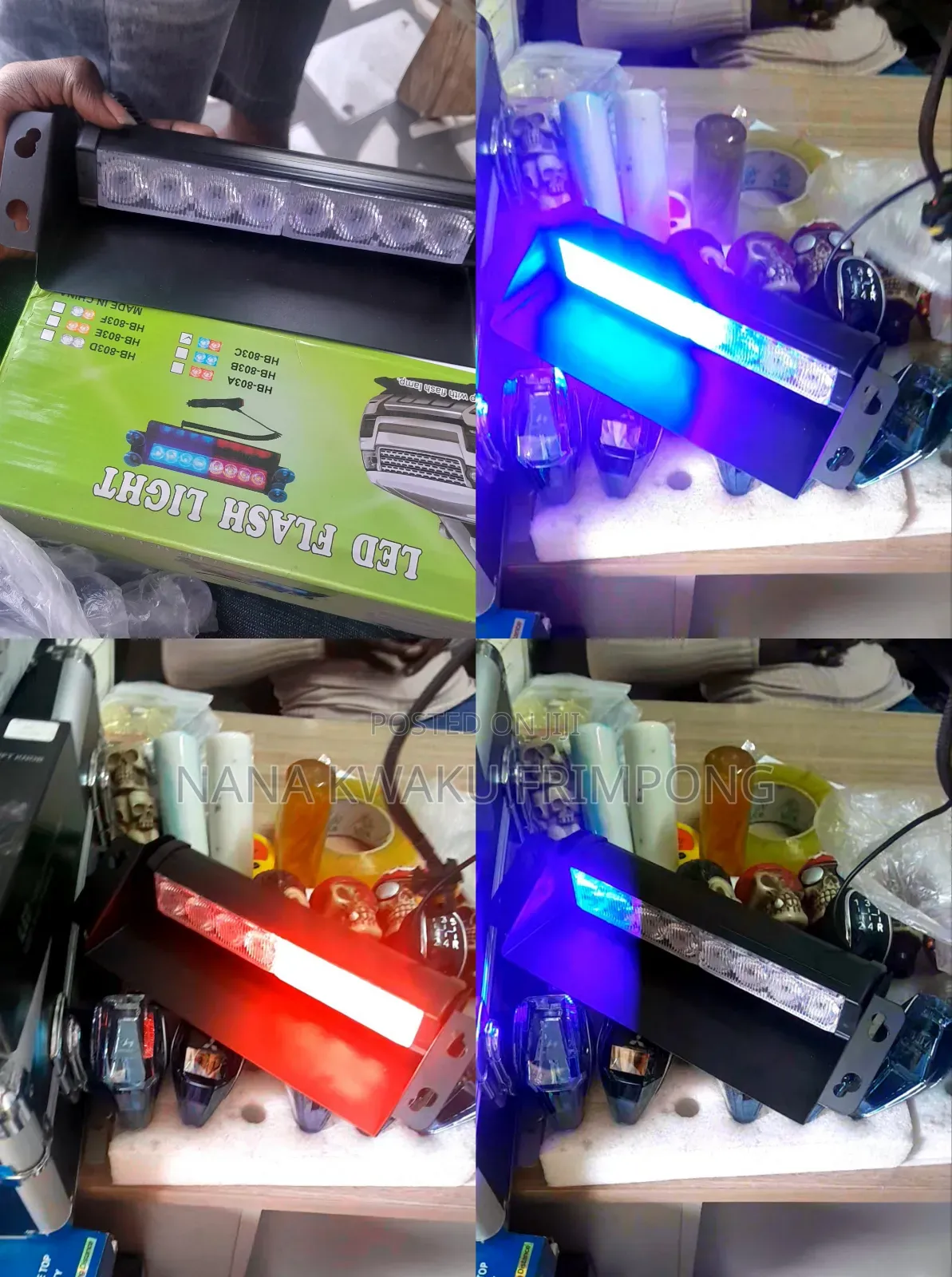 Emergency Dashboard Flash Led Lights for Security Purposes Available