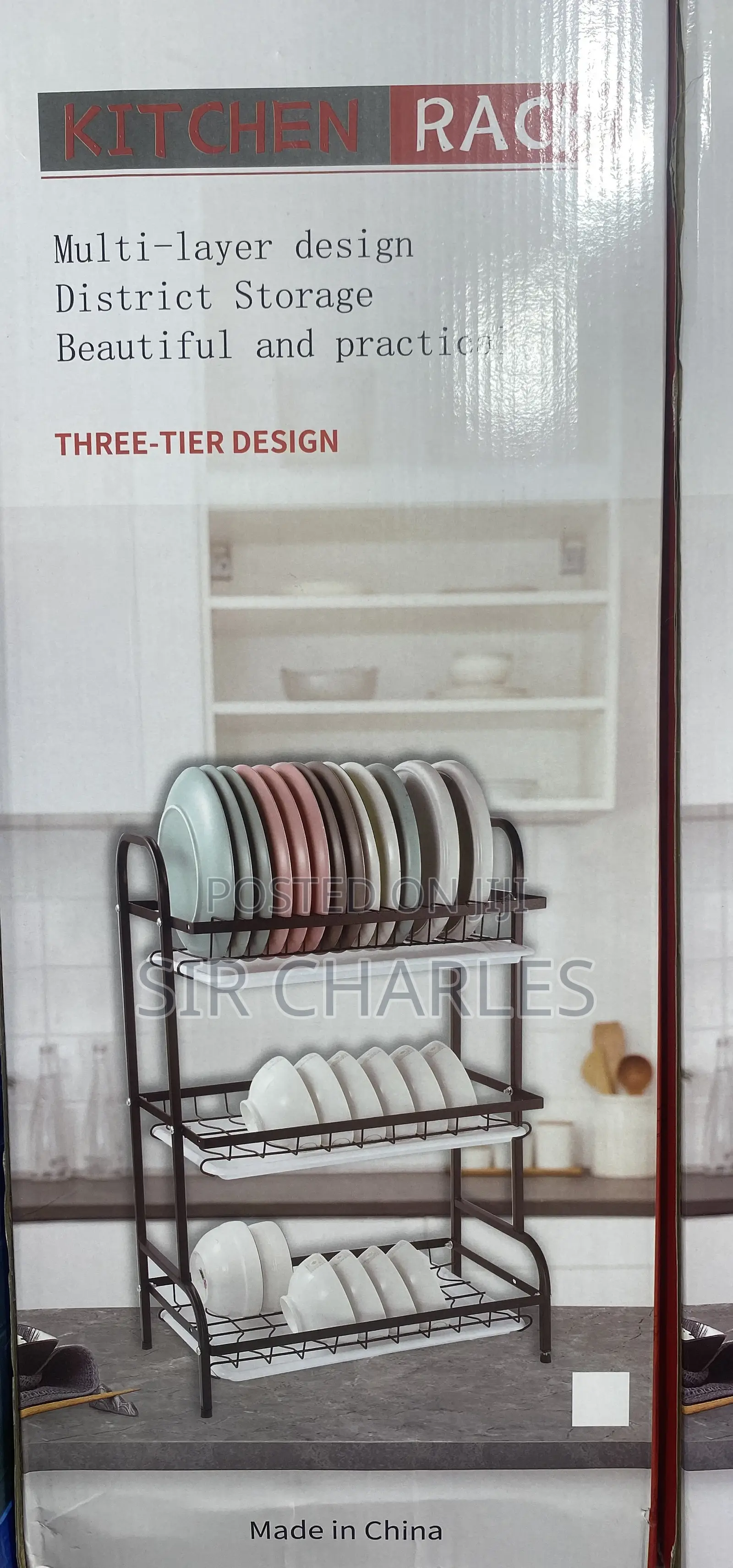 3 Layer Sink Rack