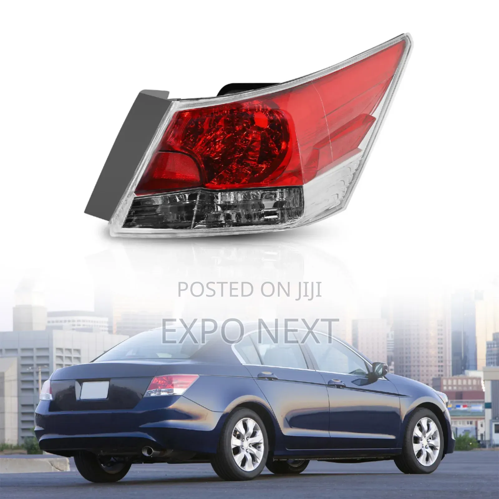 2008-2012 Honda Accord Coupe Tail Light Lamp Taillight Assy Oem
