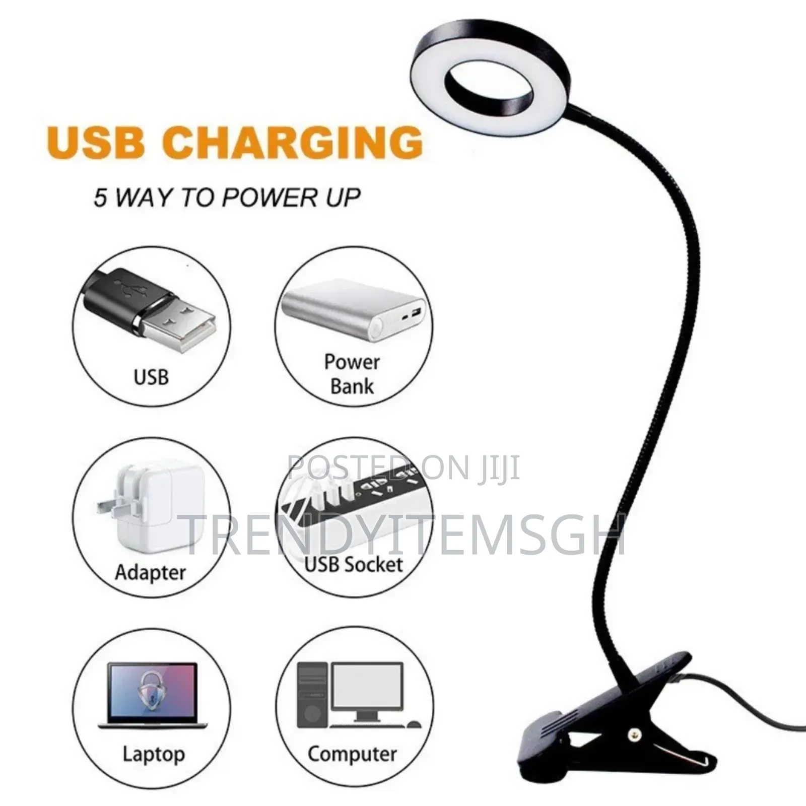 Flexible Led Eye Protection Reading Desk Study Lamp