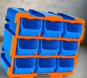 Wadfow 9 Pieces Modular Storage Tower - Wtb8330