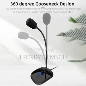 5v Gooseneck Usb Wired Microphone Desktop Condenser