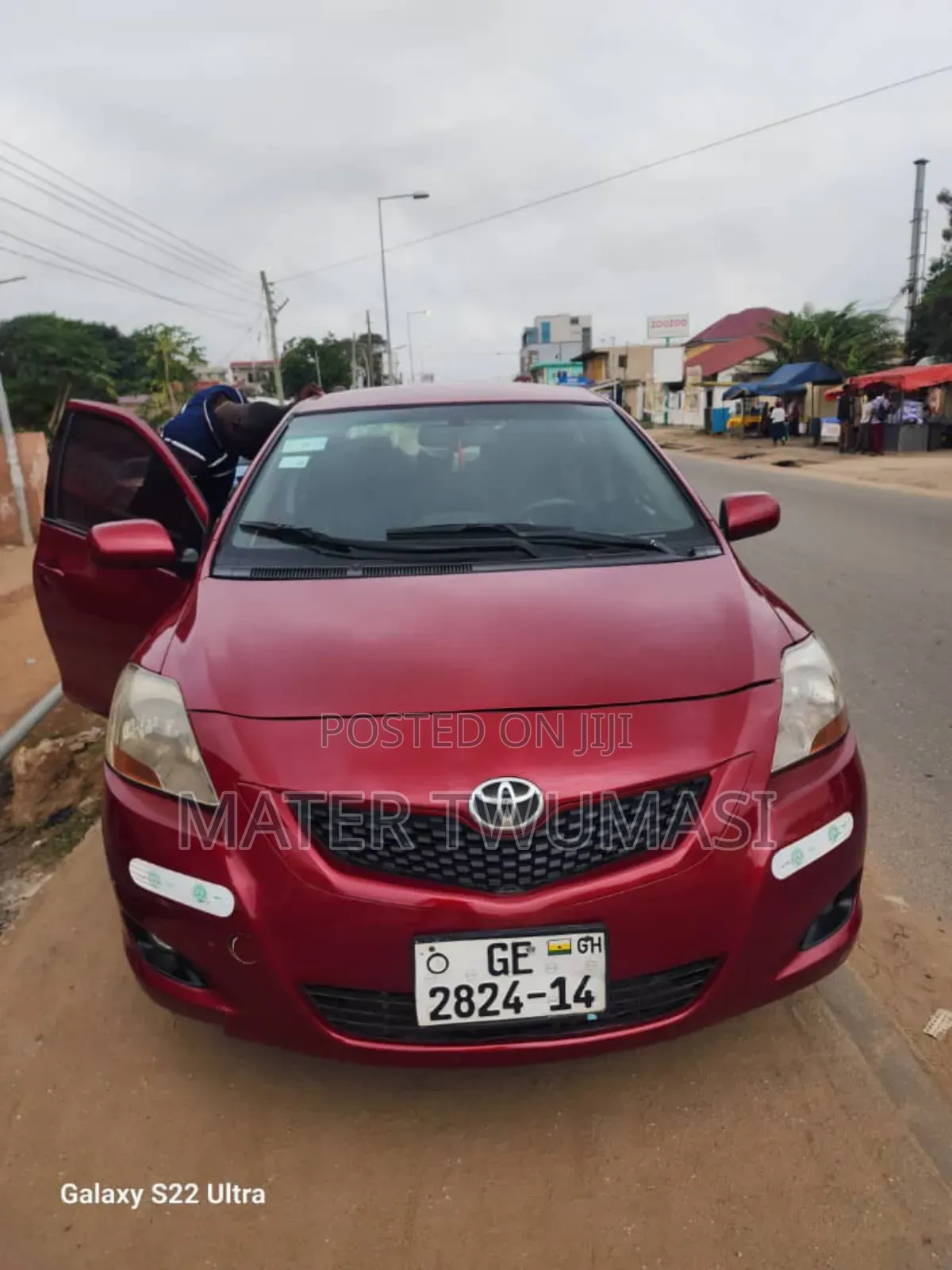 Toyota Yaris 2010 Red in Tantra Hills - Cars, Master Twumasi | Jiji.com.gh