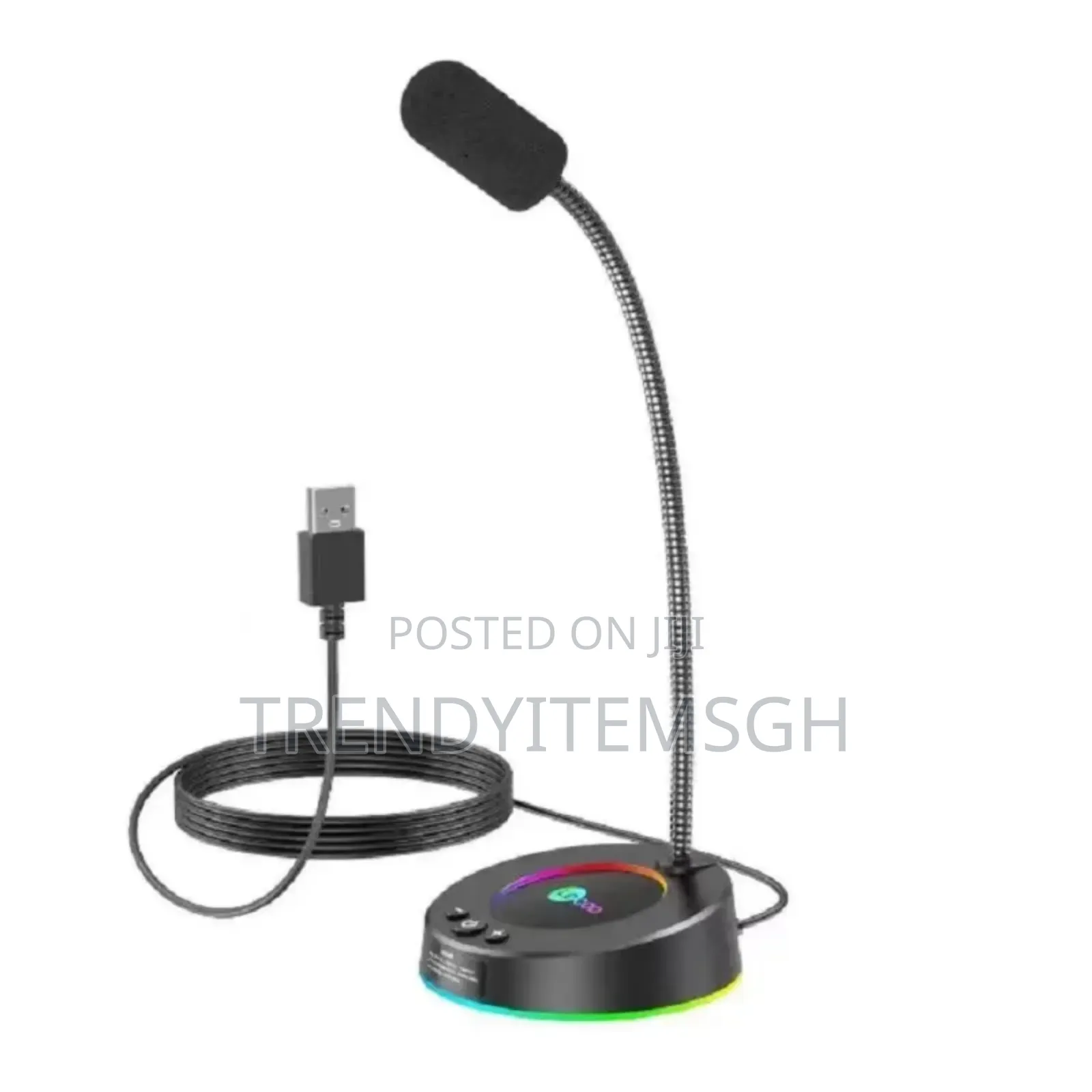 Usb Microphone RGB Color Computer Laptop Microphone