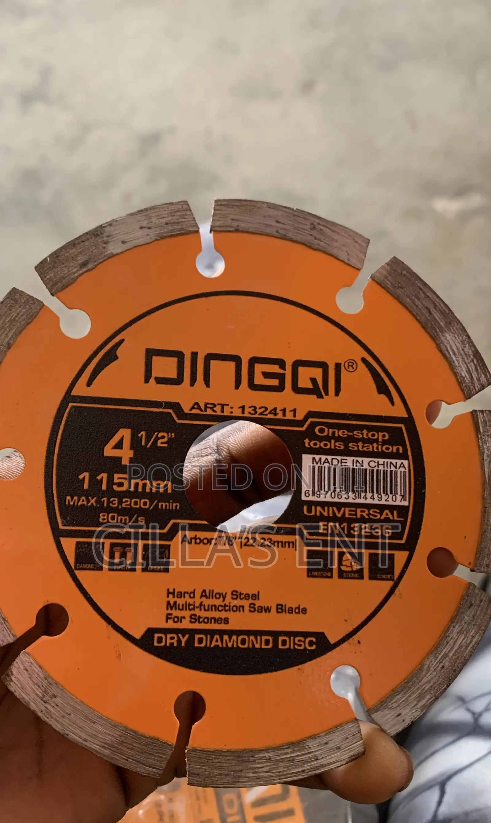 Dingqi Dry Diamond Disc
