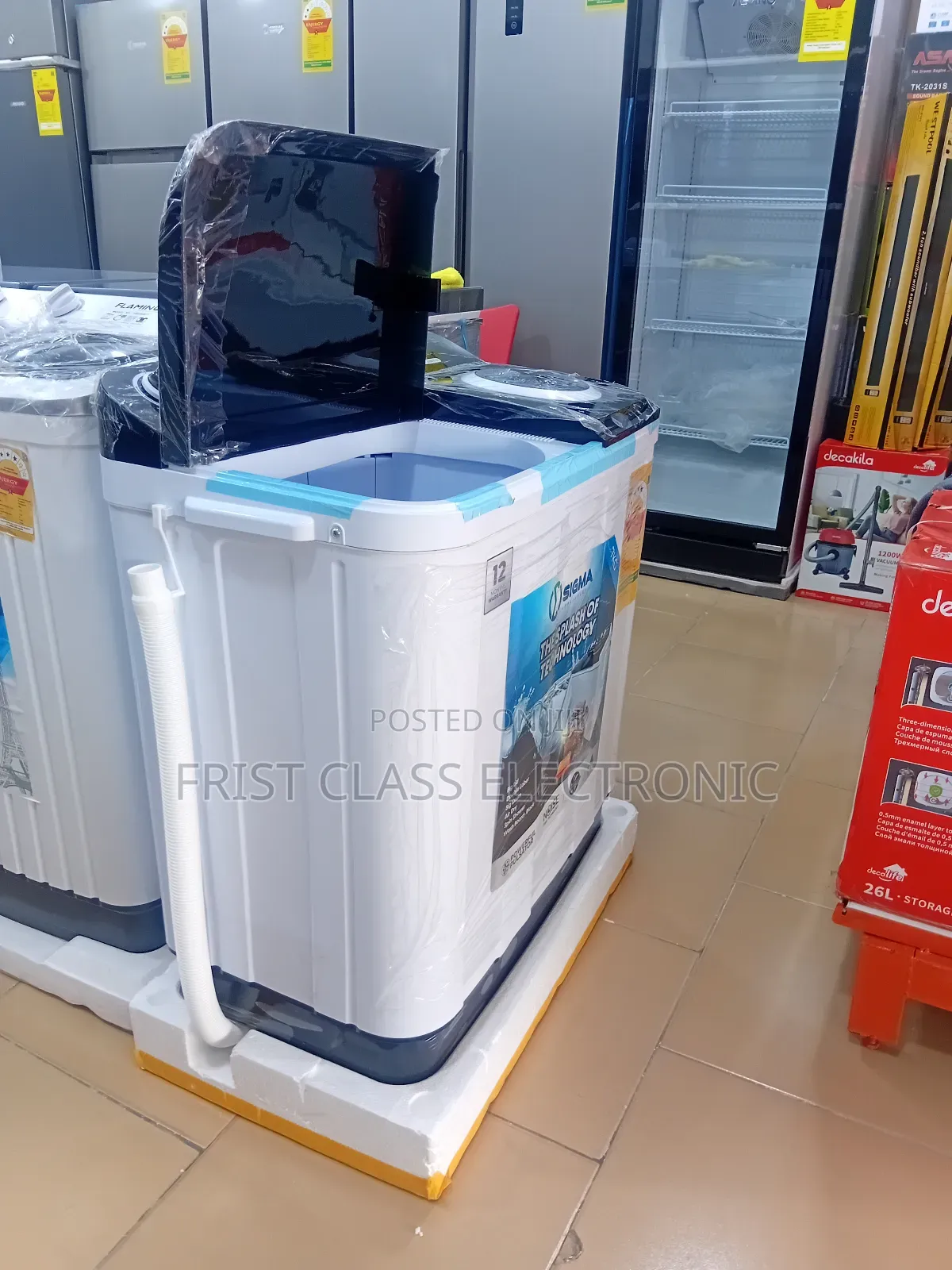 Big Lid Sigma Appliances 7kg Washing Machine