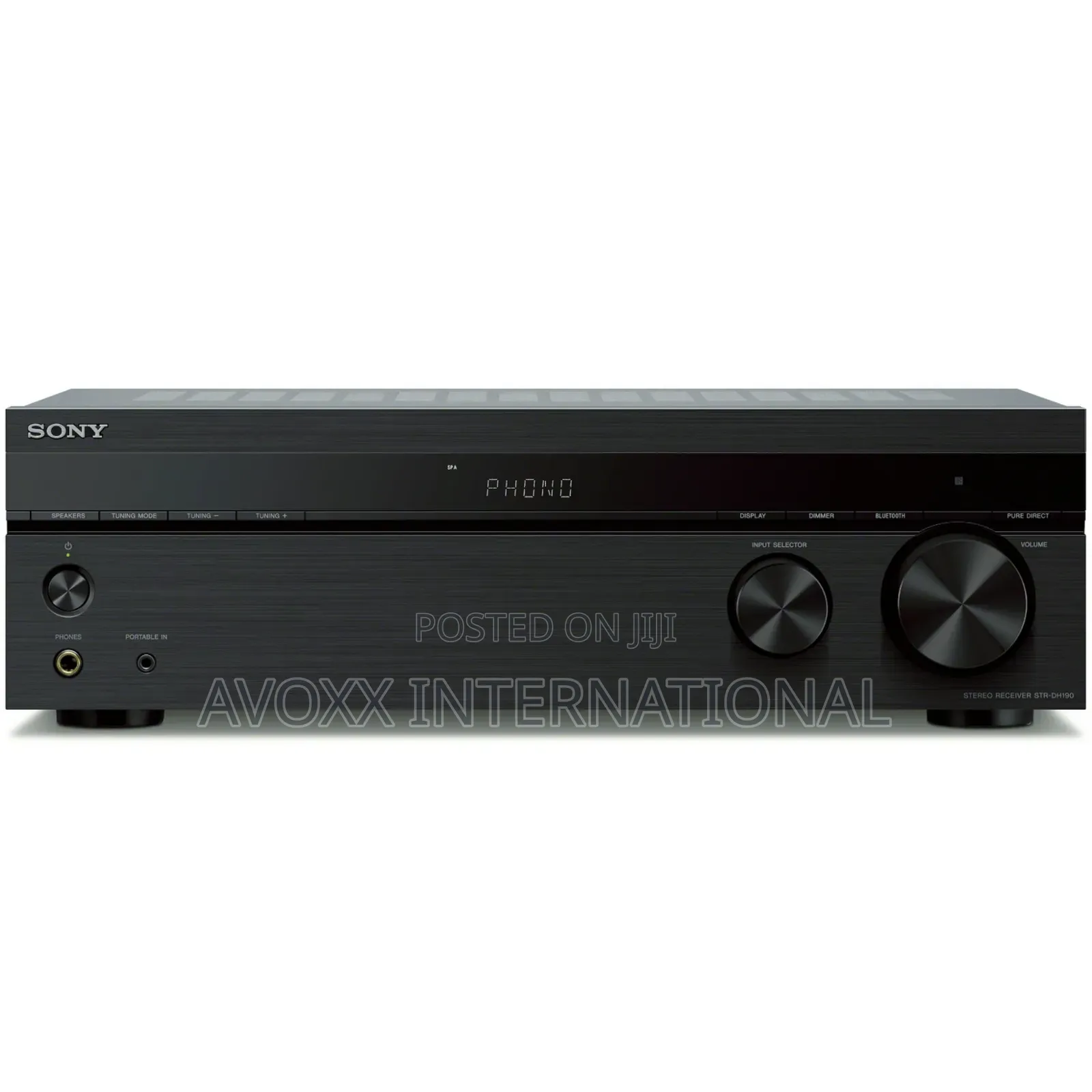 Sony Strdh190 2-Ch Home Stereo Receiver With Phono Inputs Bluetooth