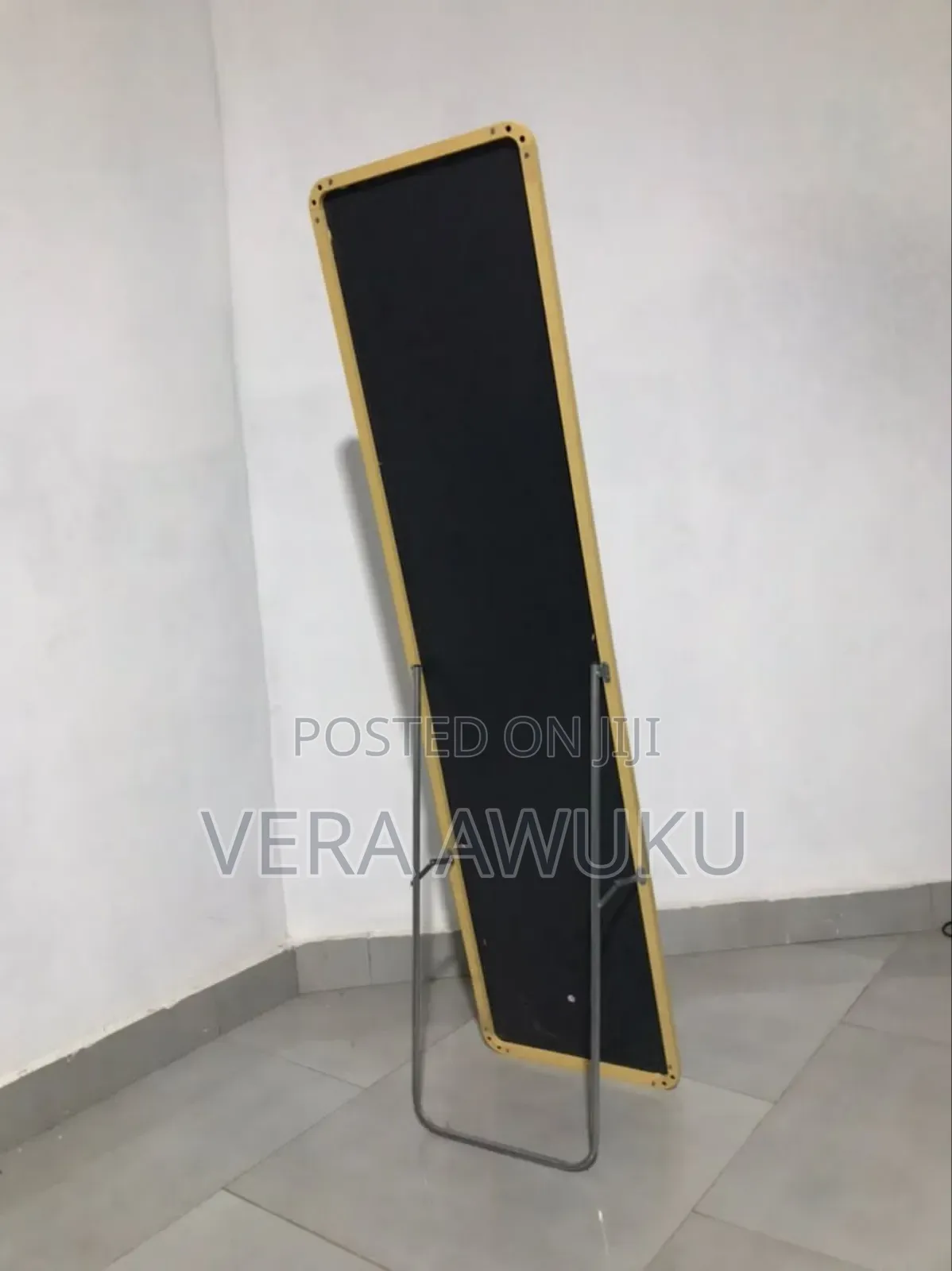 Metallic Standing Mirror