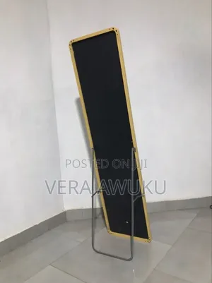 Metallic Standing Mirror