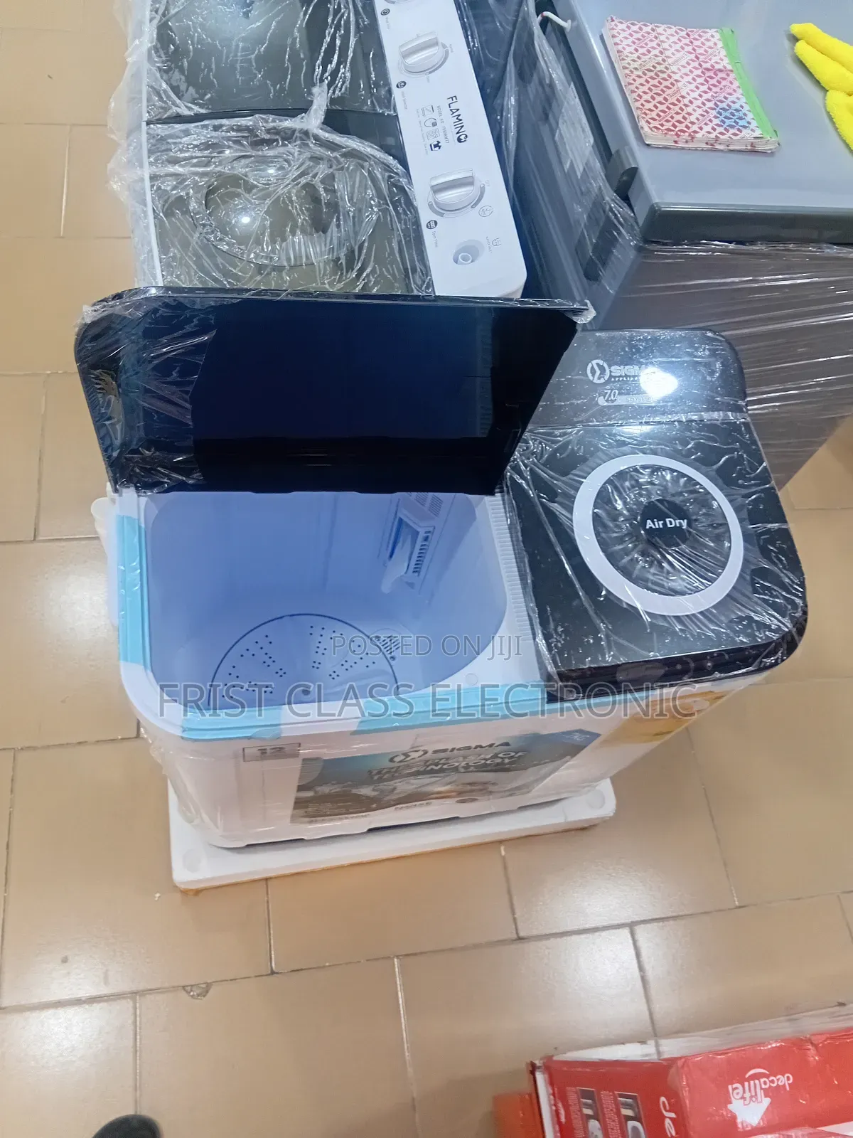 Spin Showers Big Drum Sigma Appliances Washing Machine