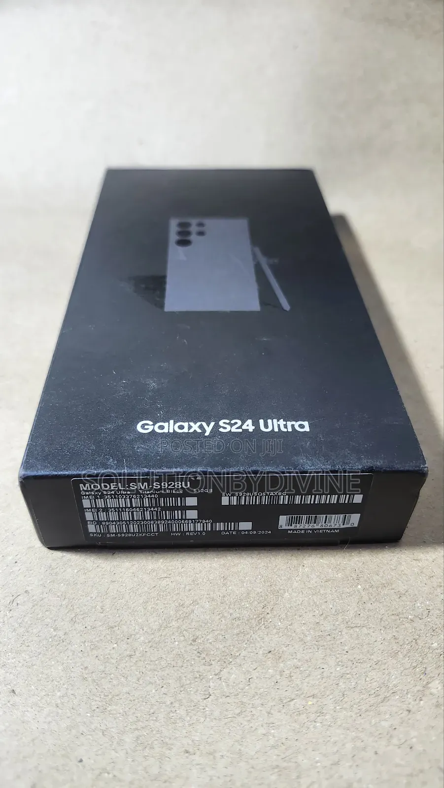 New Samsung Galaxy S24 Ultra 256 GB Black
