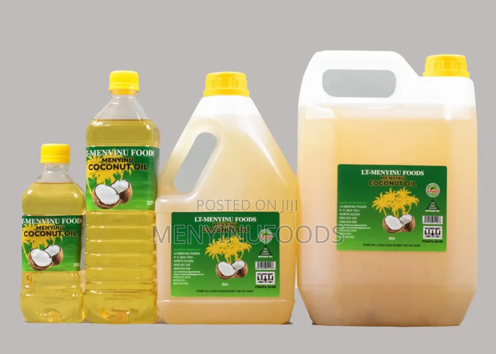 Pure Heat-pressed Coconut Oil In Ghana – Wholesale Retail