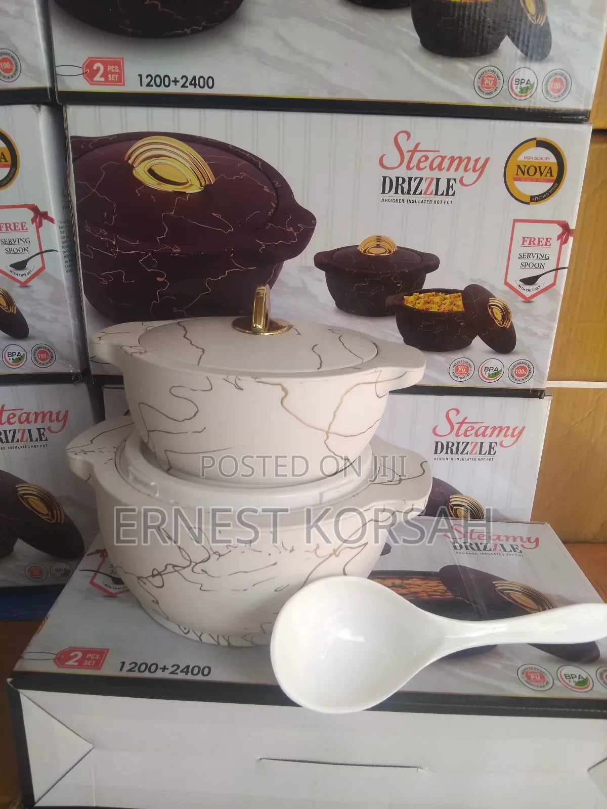 2 Sets Steamy Drizzle Food Warmer