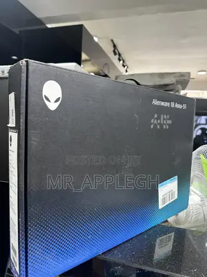 New Laptop Dell Alienware 18 Area-51 32GB Intel Core Ultra 9 SSD 2T