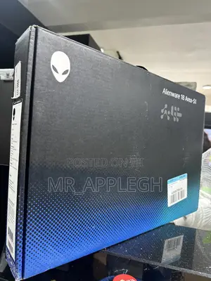 New Laptop Dell Alienware 18 Area-51 32GB Intel Core Ultra 9 SSD 2T