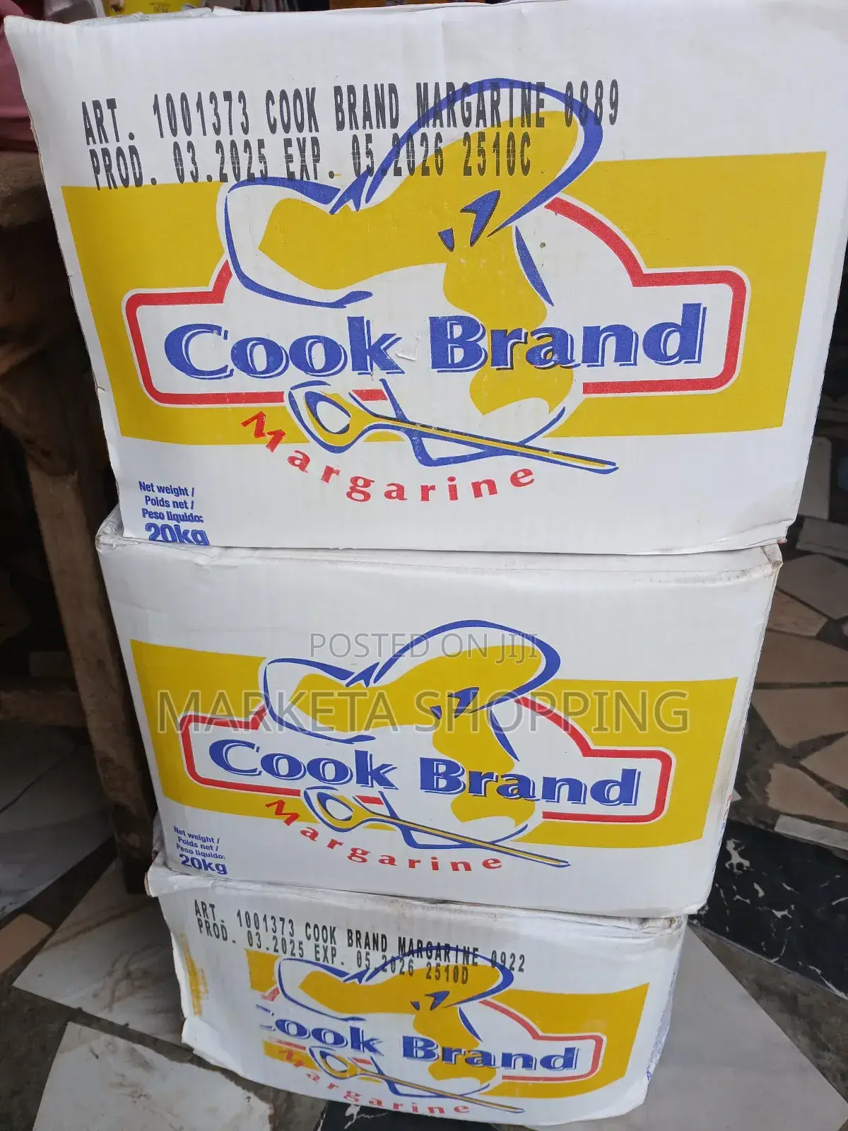 Cook Brand Margarine 20kg