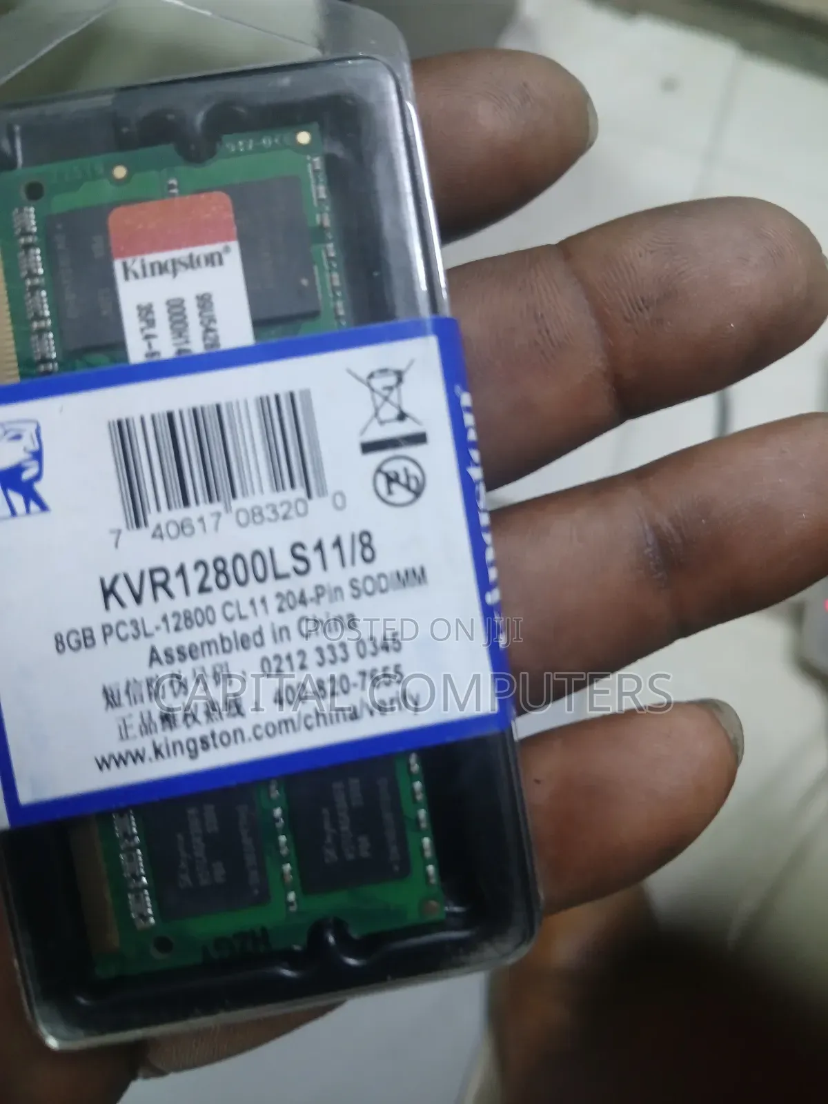 Laptop Ram 8gig Ddr3l