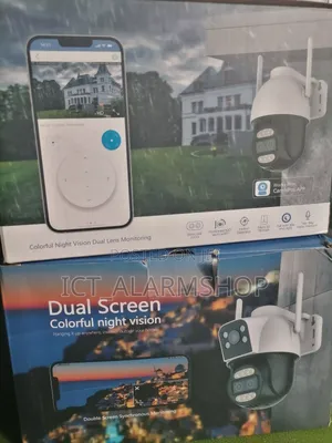 4g Surveillance Camera With Dual Lens Intelligent Detection