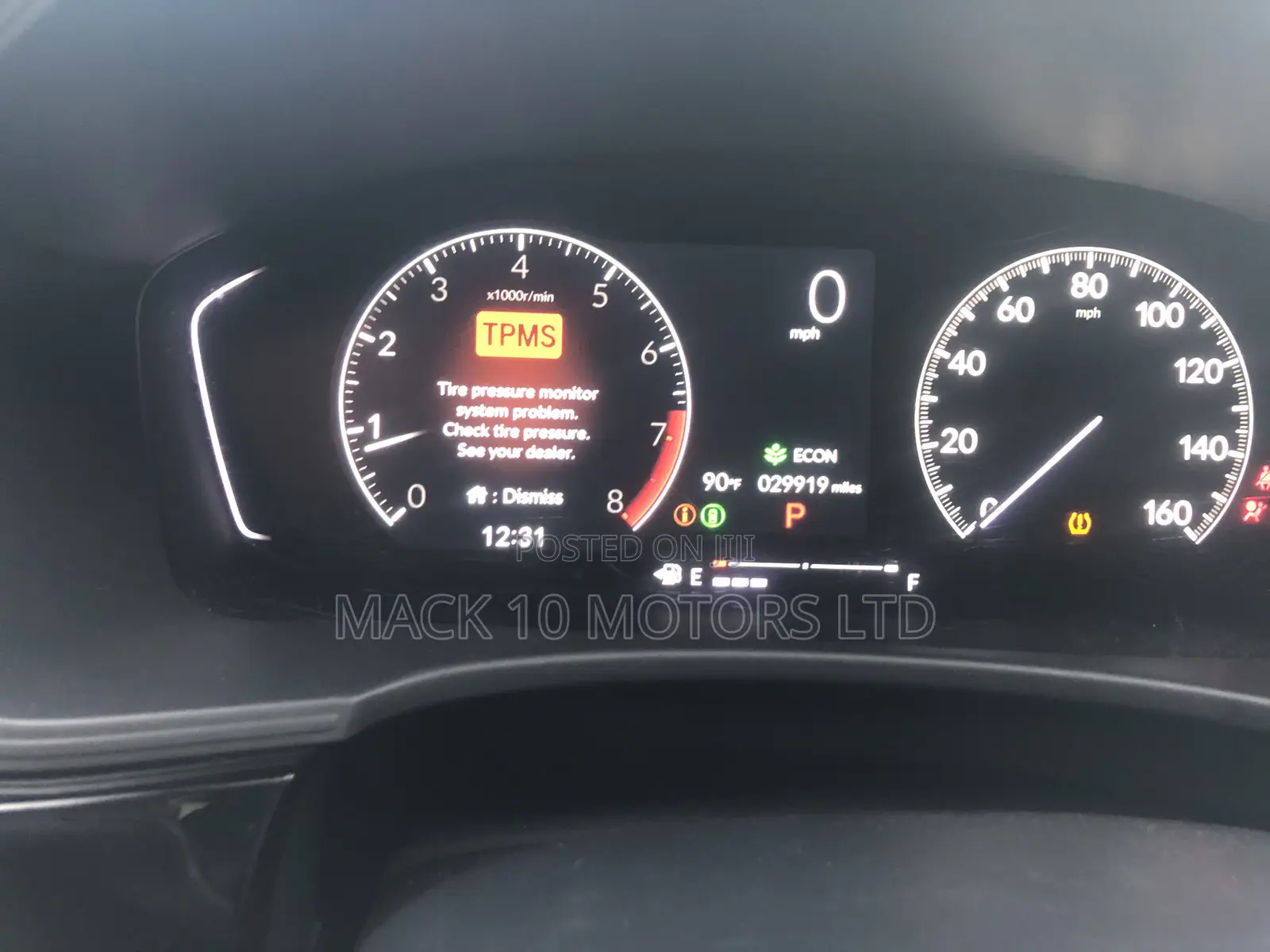 Honda Civic Sport CVT 2024 Black