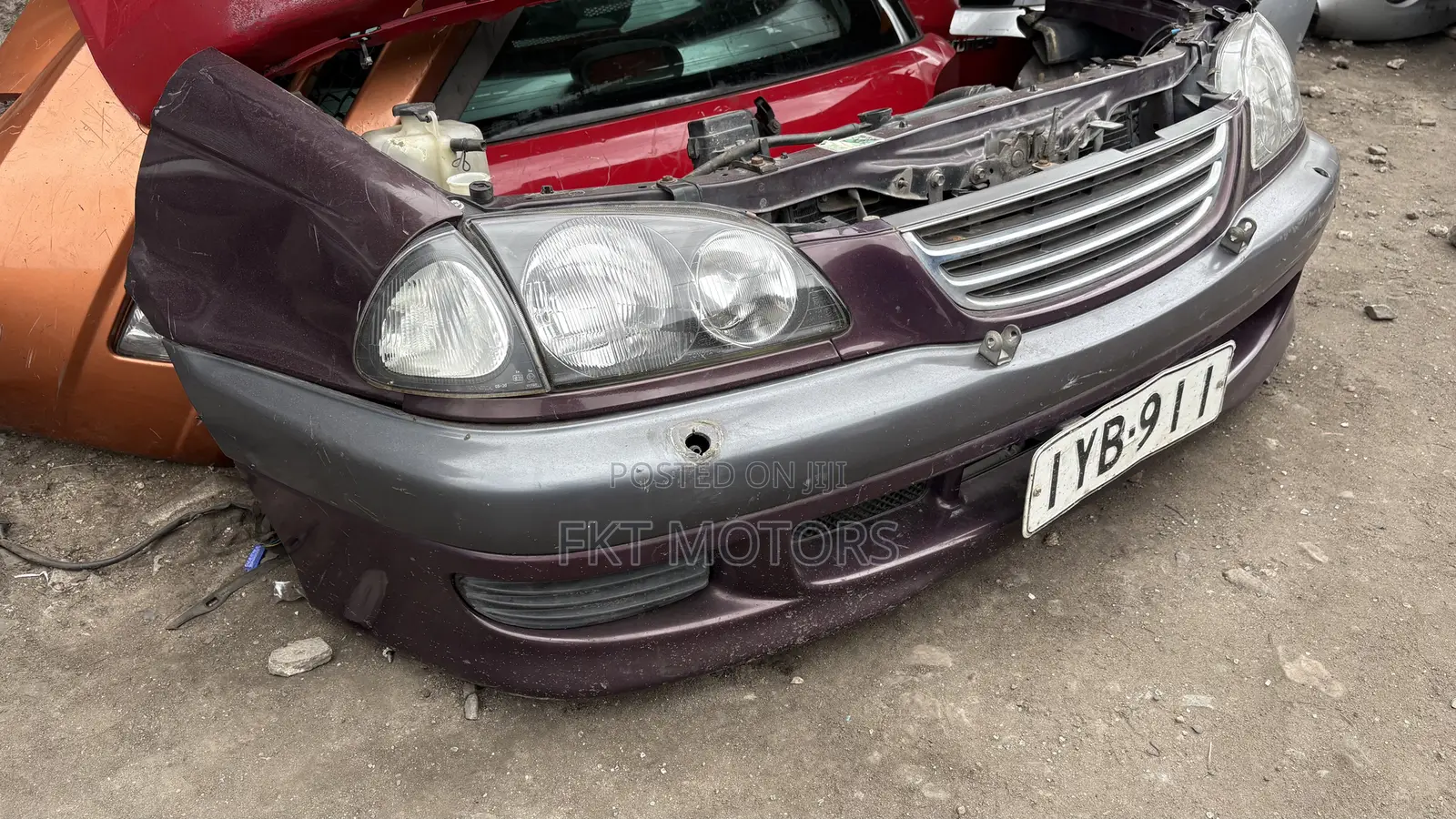 Toyota Avansis Front Cut 1998,1999,2000,2001,2002,2003,2004,2005,2006,