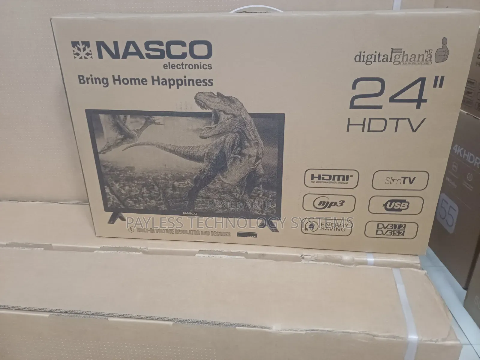 Nasco 24 Inches Digital Satellite Televisions