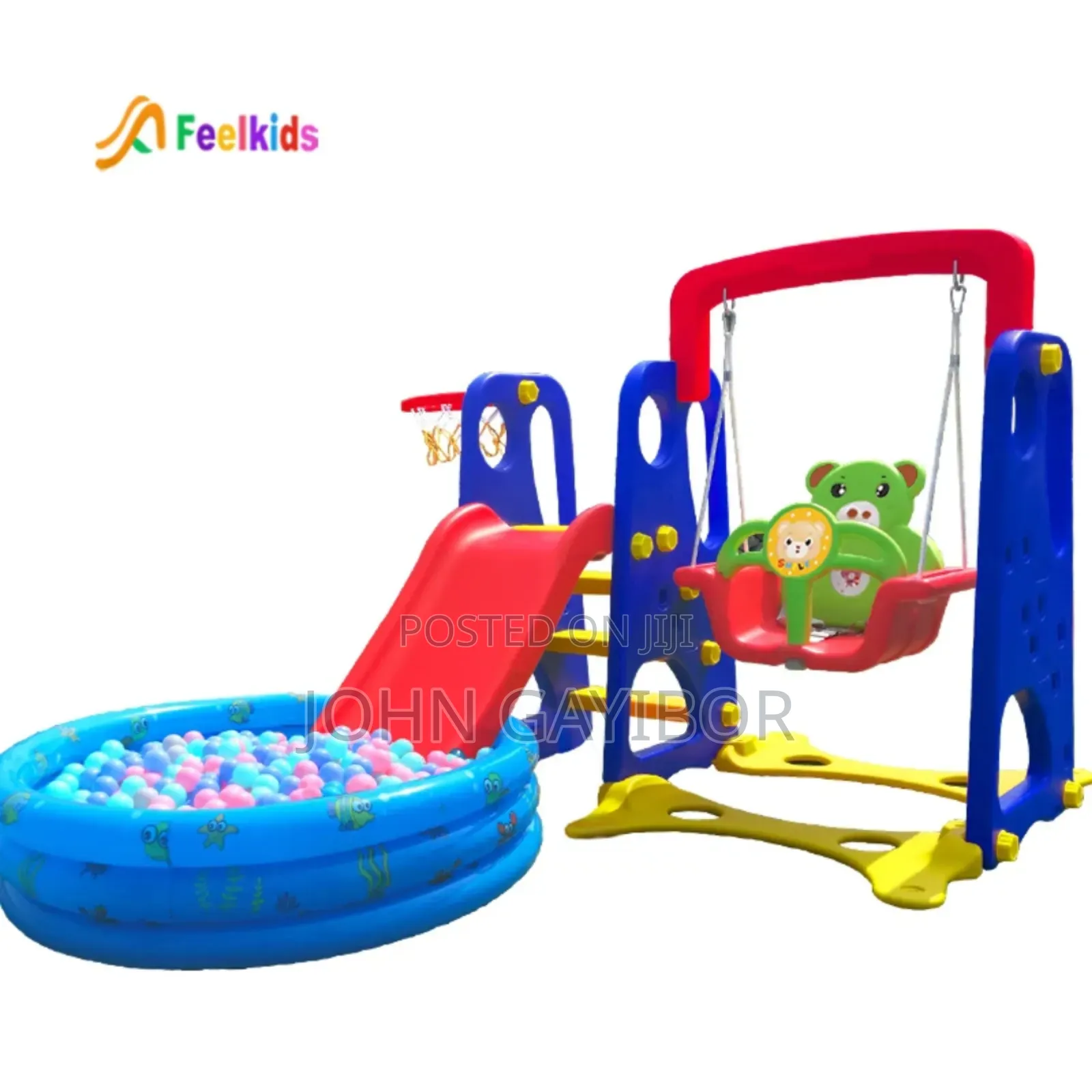 High Quality 5-in-1 Kids Slide