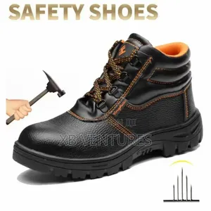 Wear-Resisting Men Work Safety Boots Anti-Smash Anti-Puncture