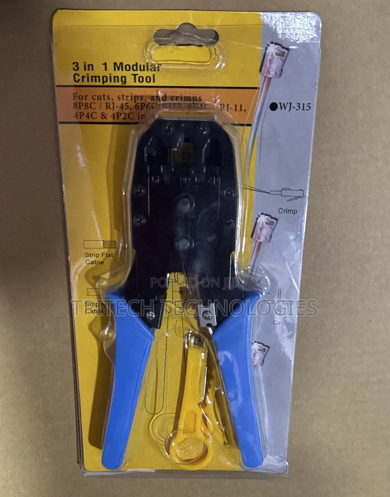 Crimping Tool 3 in 1 Wj315