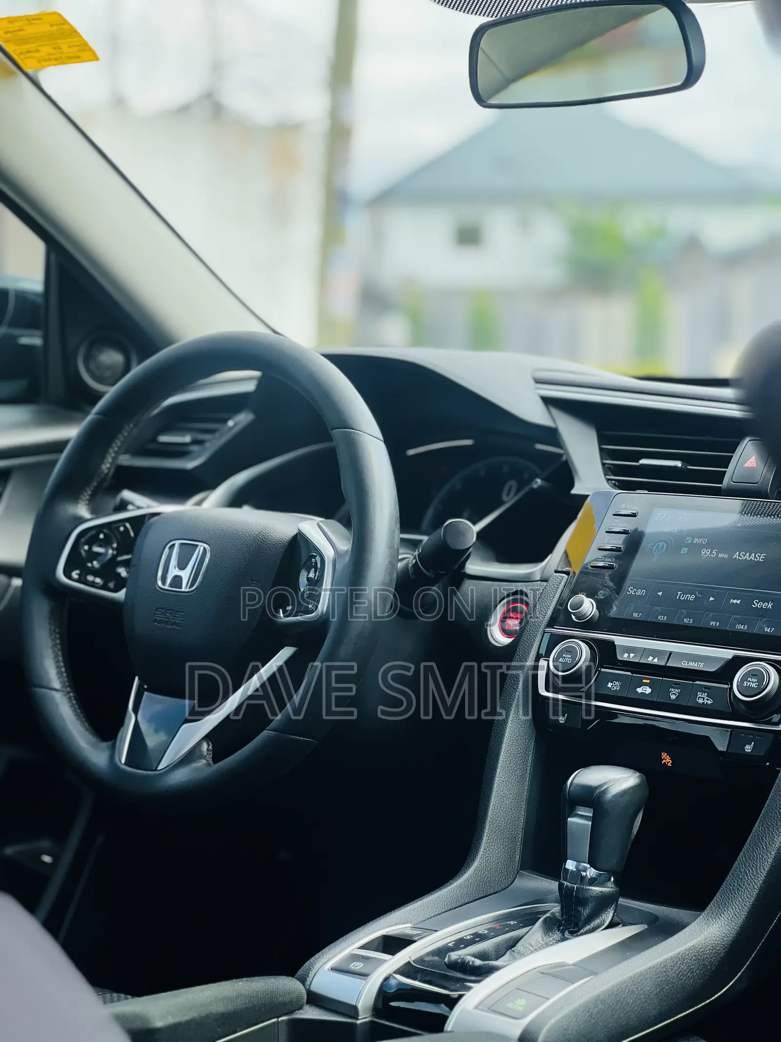 Honda Civic EX Sedan 2019 Black