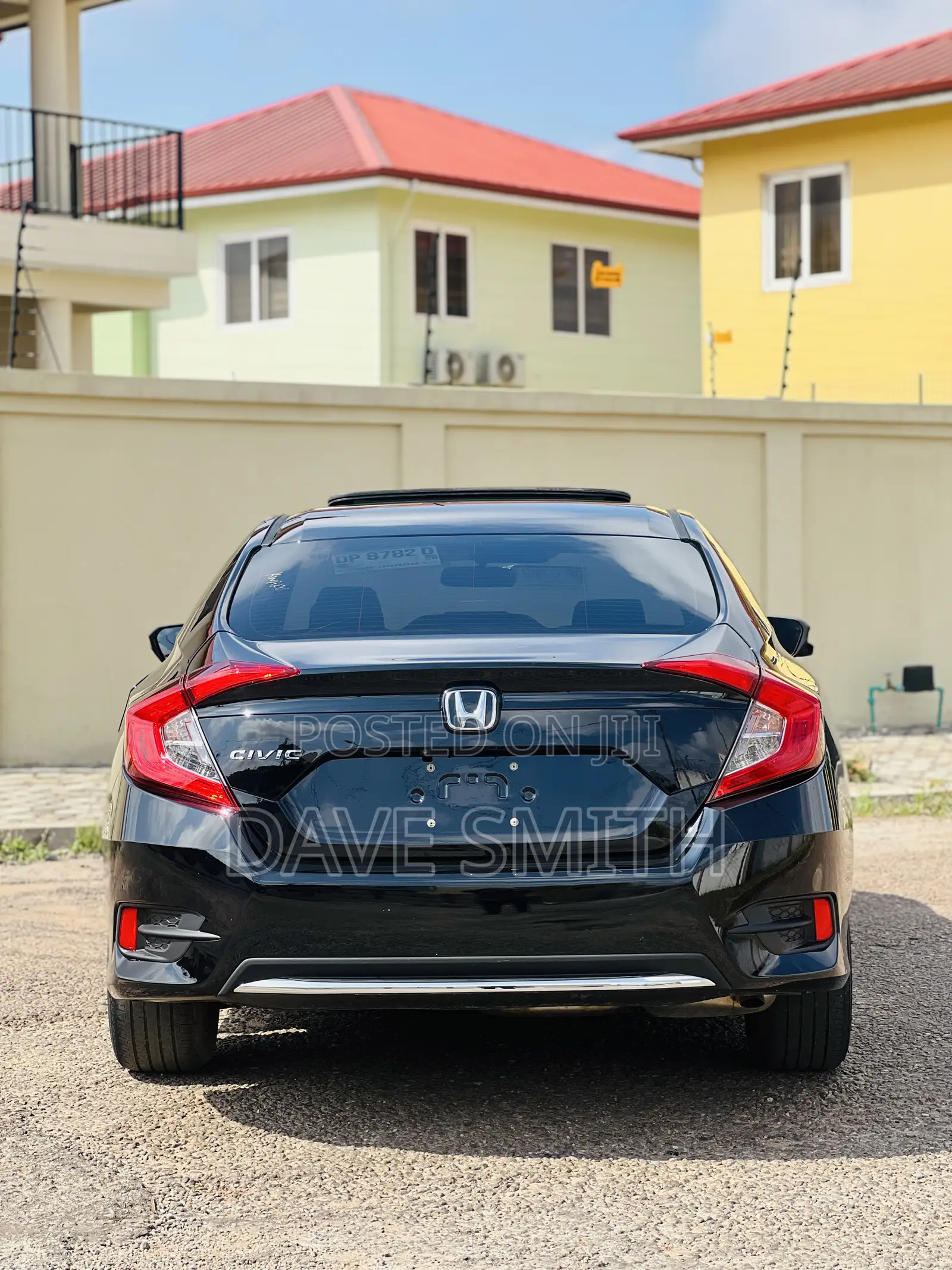 Honda Civic EX Sedan 2019 Black