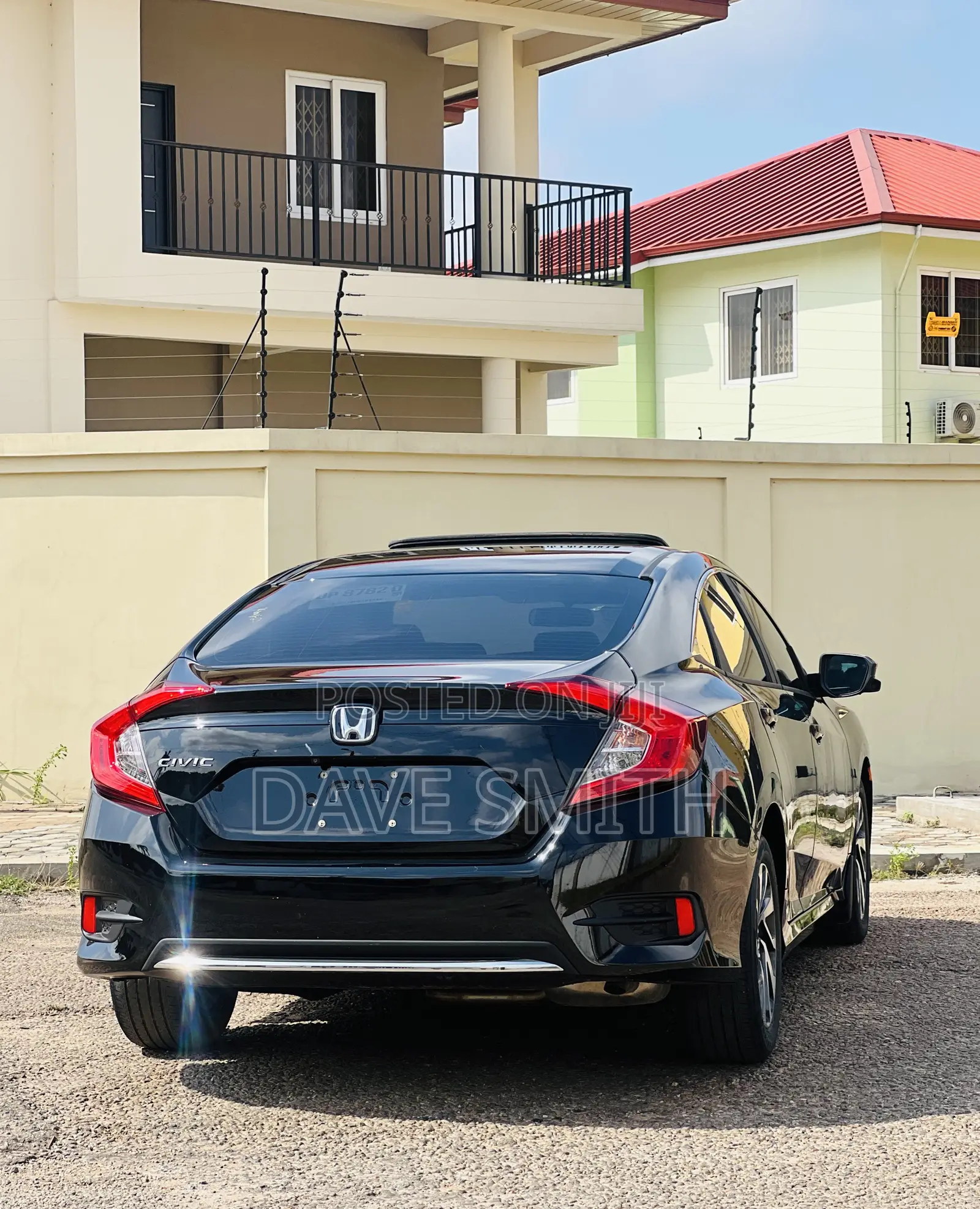 Honda Civic EX Sedan 2019 Black