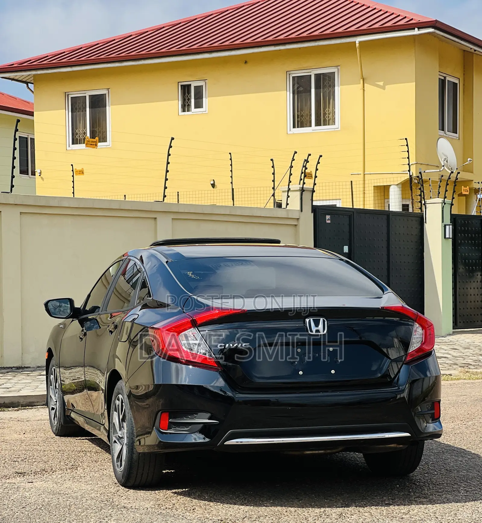 Honda Civic EX Sedan 2019 Black