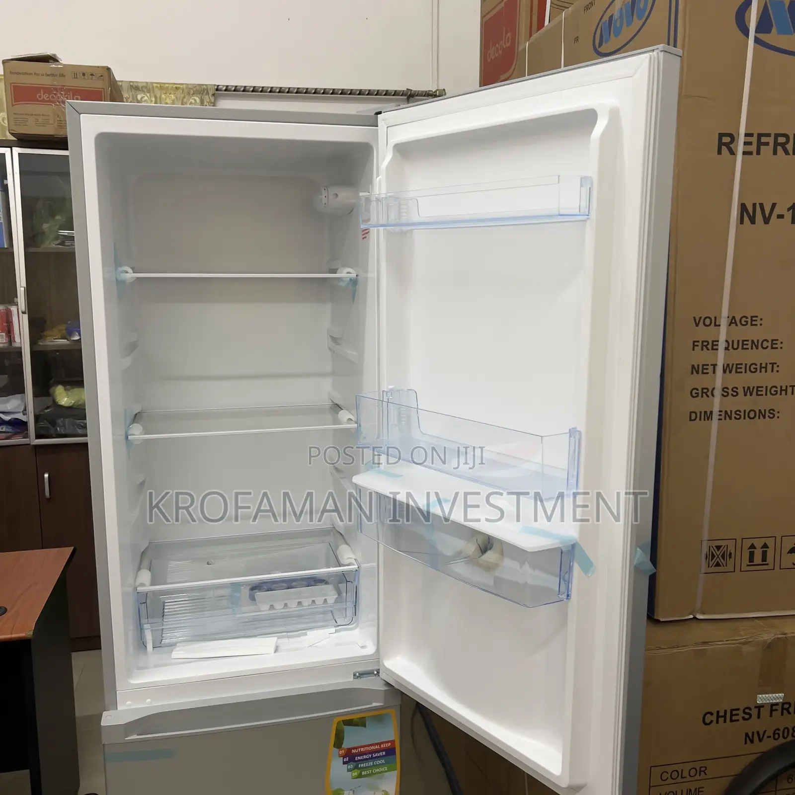 Novo 248l Bottom Freezer Fridge With Dispenser