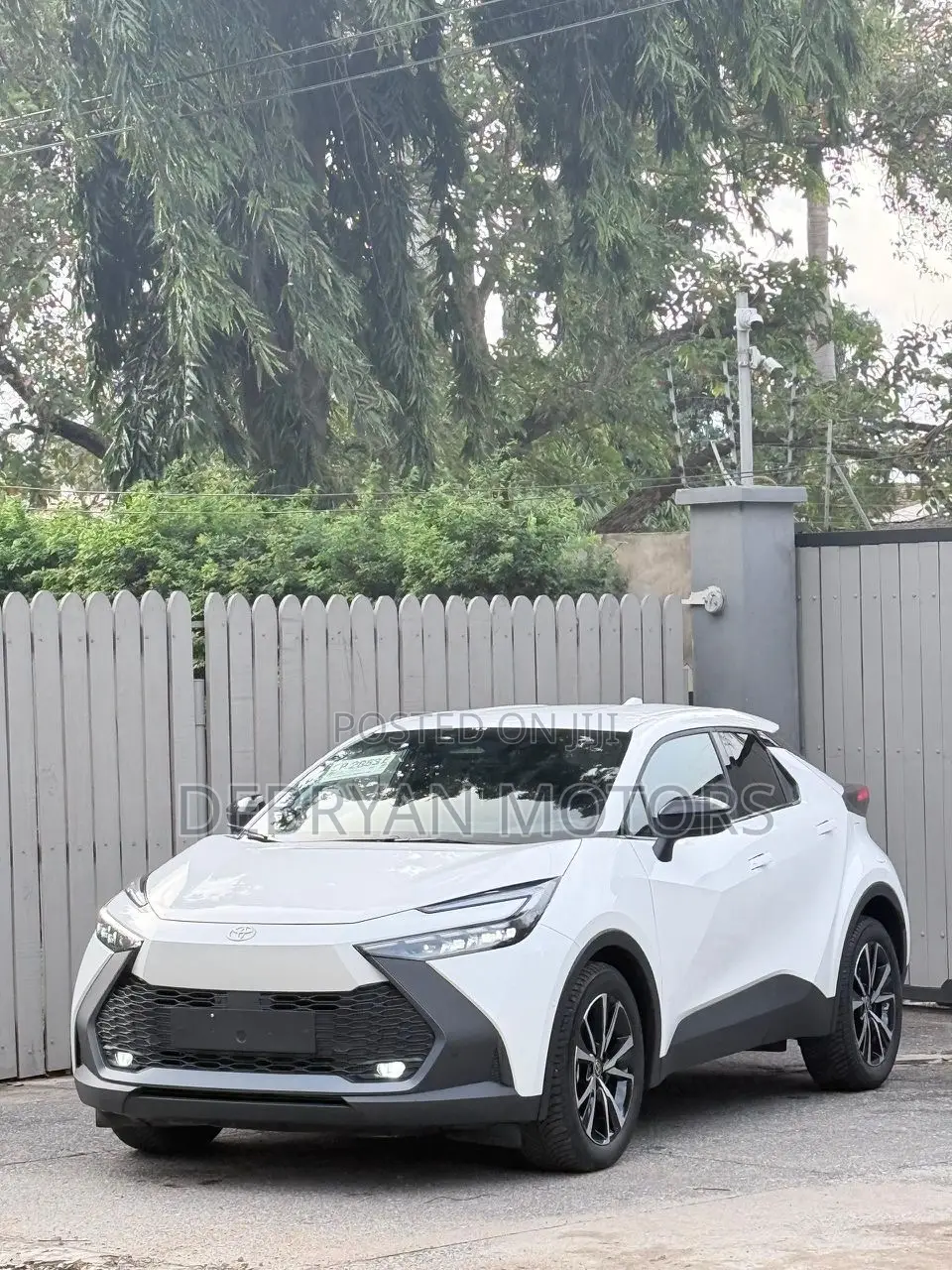 New Toyota C-HR 2025 White