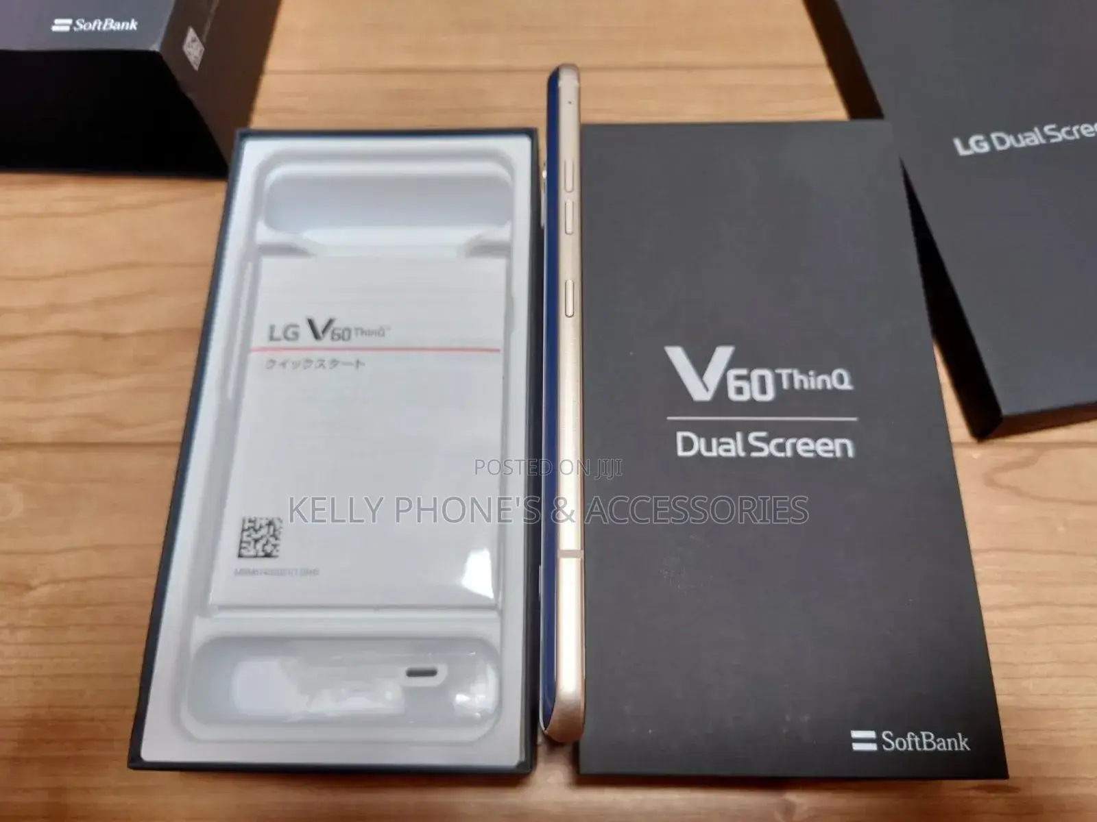 New LG V60 ThinQ 5G 128 GB Black