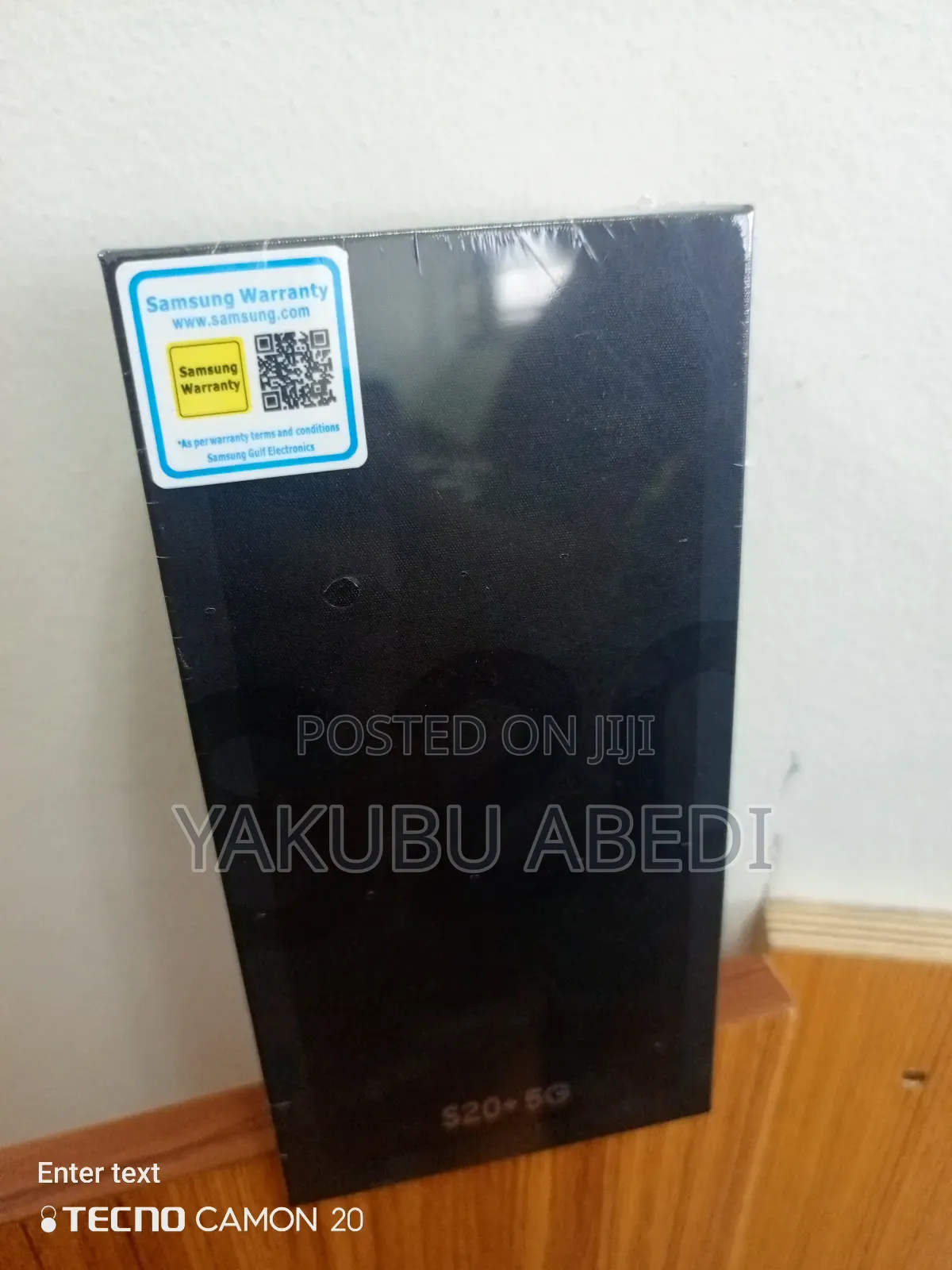 New Samsung Galaxy S20+ 5G 128 GB Black