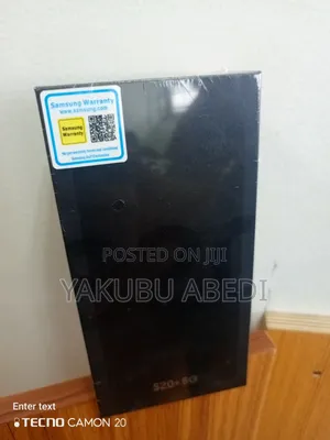 New Samsung Galaxy S20+ 5G 128 GB Black