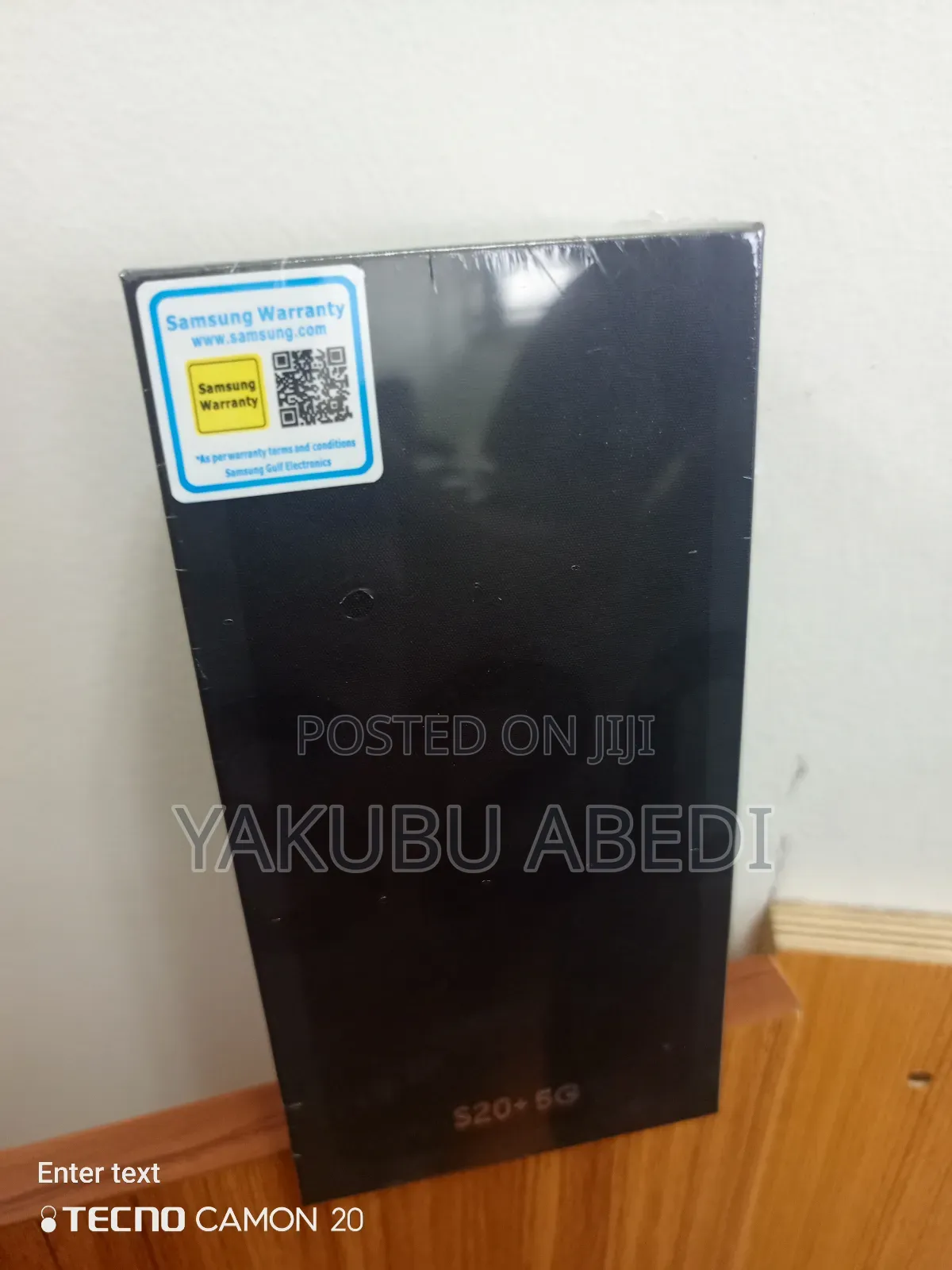 New Samsung Galaxy S20+ 5G 128 GB Black