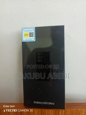 New Samsung Galaxy S23 Ultra 512 GB Black