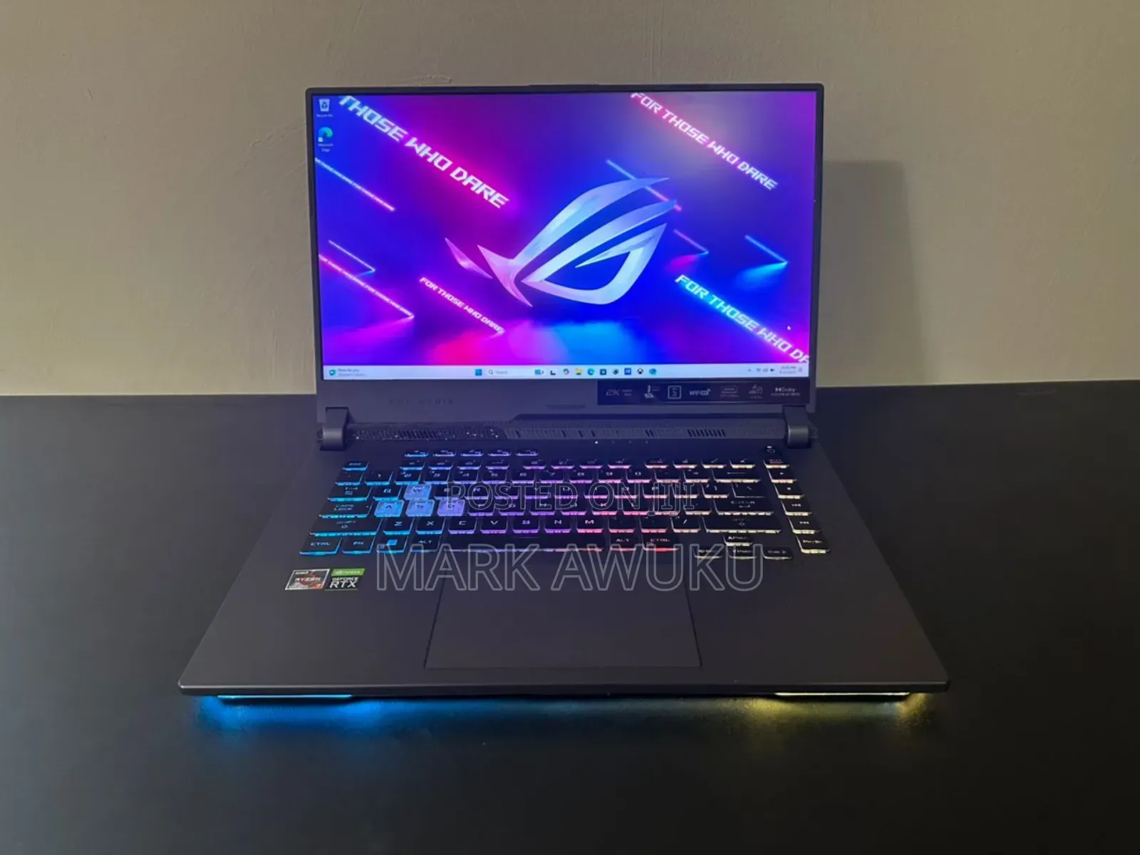 New Laptop Asus ROG Strix G15 16GB Intel Core i7 SSD 1T