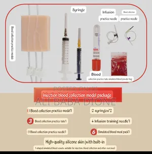 Suturing and Cannulation Kits With Anatomy Stickers