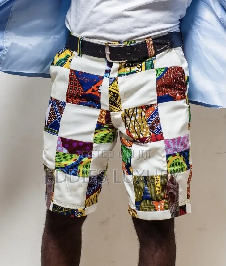 "Sankofa" African Print Shorts