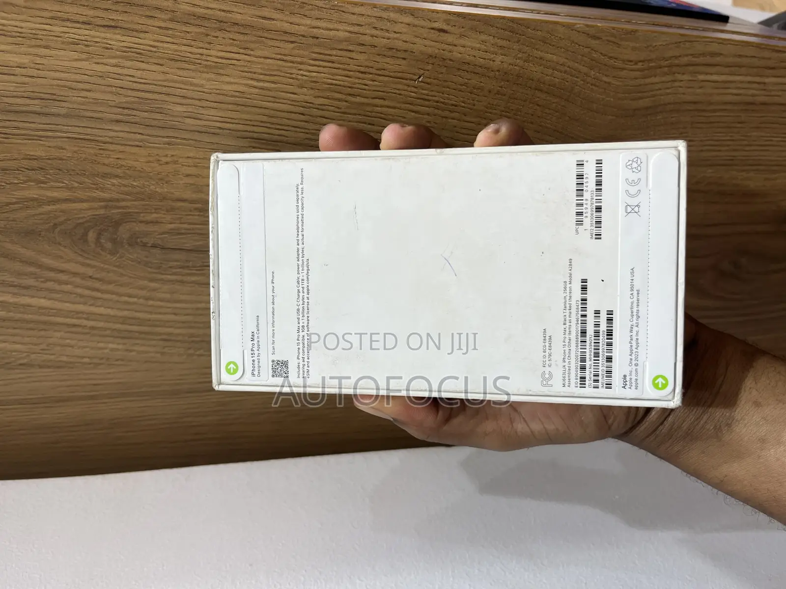 New Apple iPhone 15 Pro Max 256 GB Blue